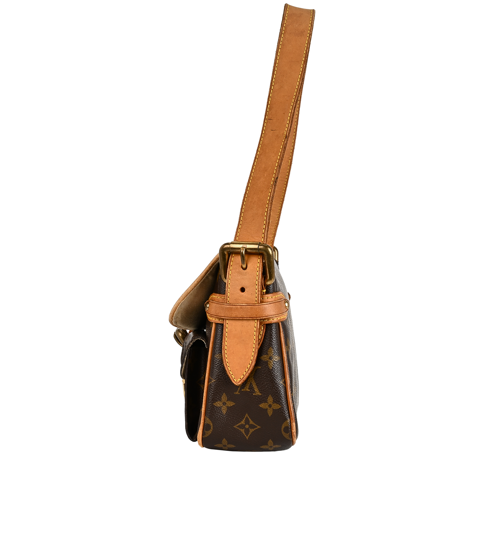 Hudson PM, &pound;850, Handbags, Brown, Canvas, Bottom view